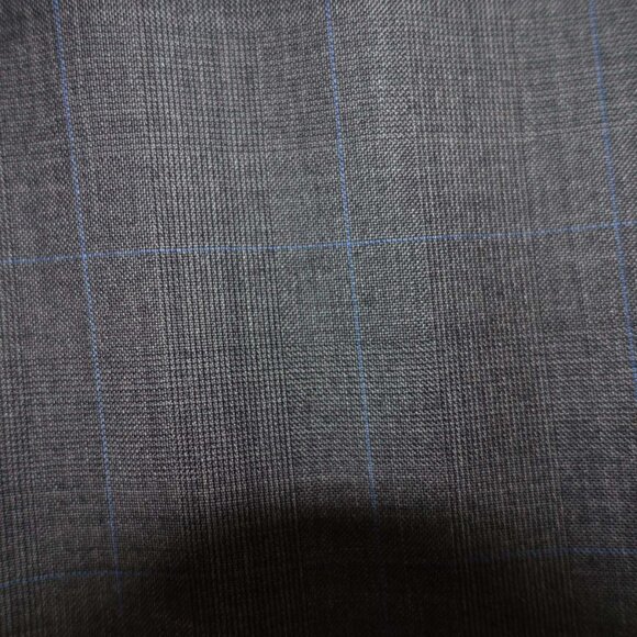 Maison Leporem Mens Suit Jacket Size 38 Short Charcoal Gray Reda Super 130s Wool - Picture 6 of 9